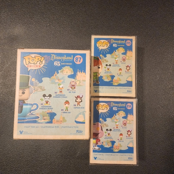 FUNKO POP DISNEY 65th ANNIVERSARY BUNDLE OF 3